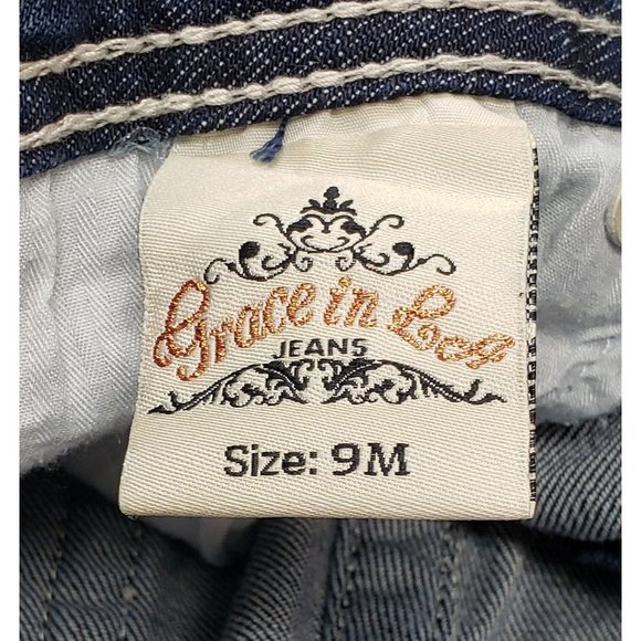 Grace In LA Jeans ~ Capri Sz 9M - Picture 15 of 15